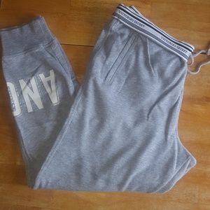 Heather grey Victoria Secret Joggers size L